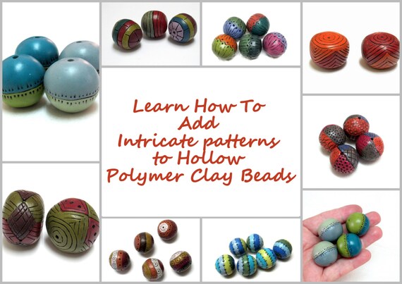 Polymer Clay Beads Tutorial Part II Learn How to ADD