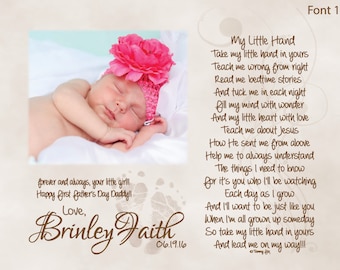 little hand poem baby daddy