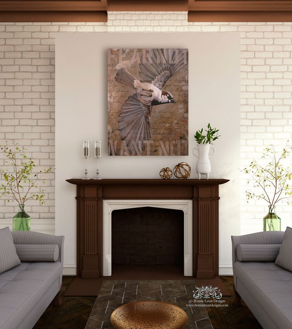 Extra Large Canvas Art Large Framed Print on by bonnielecat