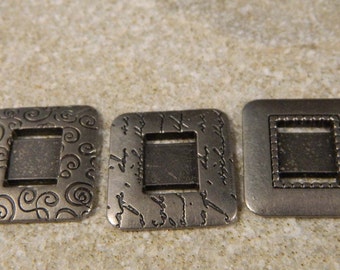 Metal Ribbon Embellishments for Mixed Media, Altered Art, Steampunk Art