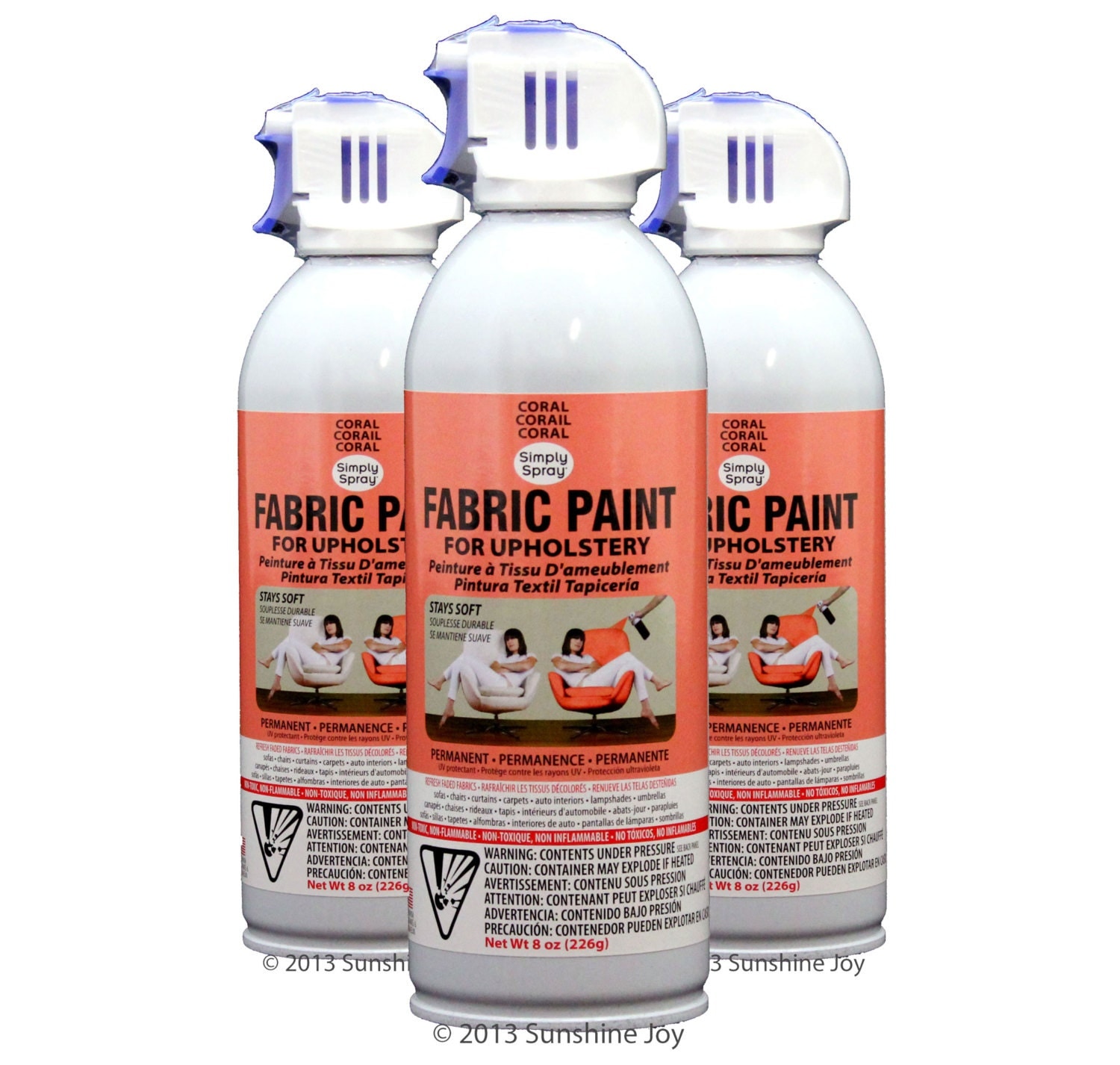 Simply Spray Upholstery Fabric Spray Paint Dries Soft