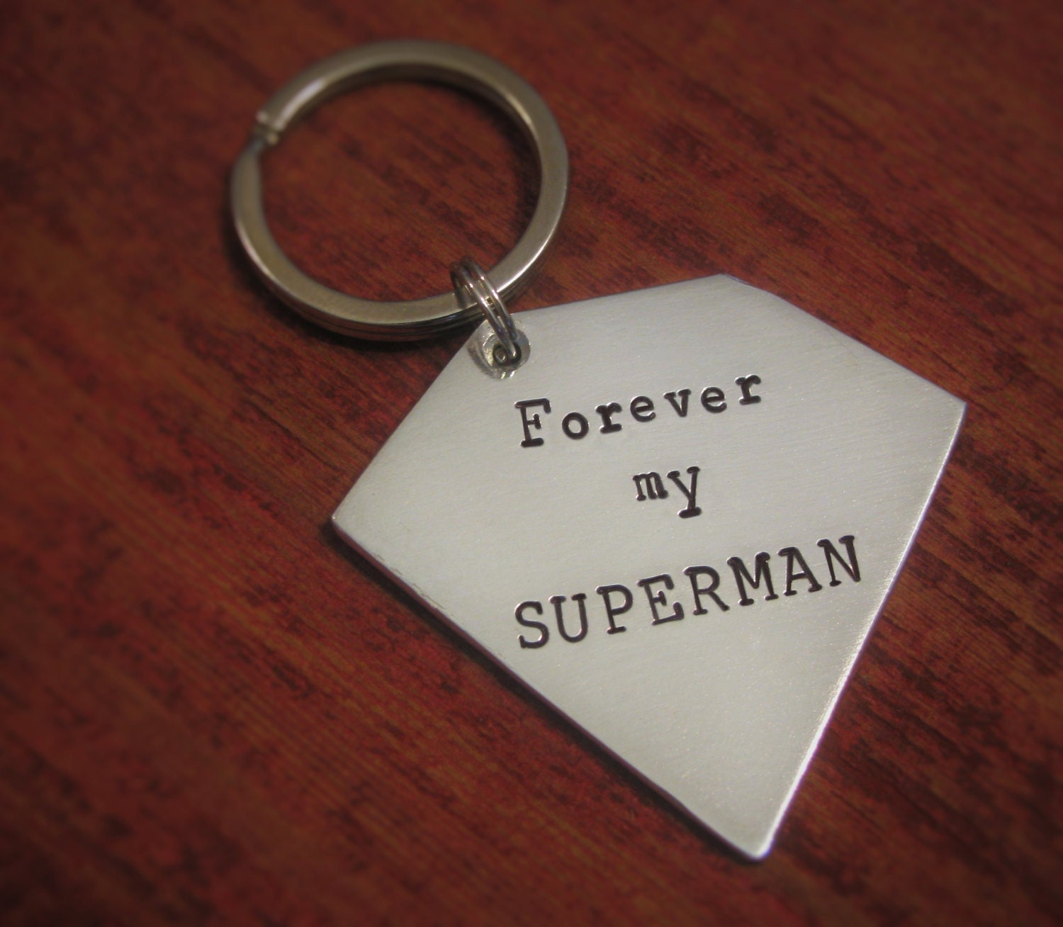 superman gift key chain super hero keychain hand sted superman gift key chain super hero keychain hand sted