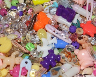 I Spy Trinkets, I Spy Bag or Bottle Fillers, Treasures, Charms, Buttons, Miniatures for Educational Toys