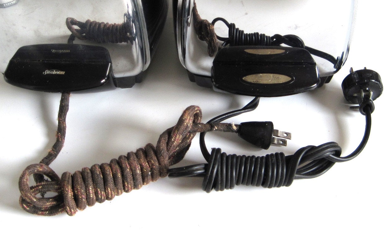 Sunbeam Radiant Control Toasters T20B & T351 for repair or