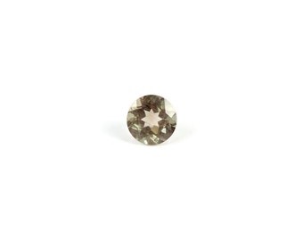 Oregon Sunstone Round Cut Faceted Gemstone 10 MM Green Schiller Semi Precious Gemstone