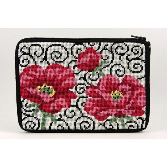 Stitch & Zip Needlepoint Cosmetic Case KitsVariety