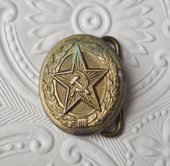 Russian Belt Buckle Russian 46