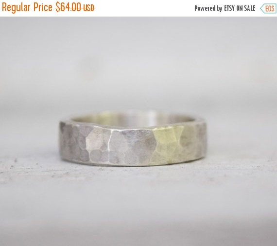 ON SALE Sterling Silver Wedding Band - Mens Ring - Womens Ring ...