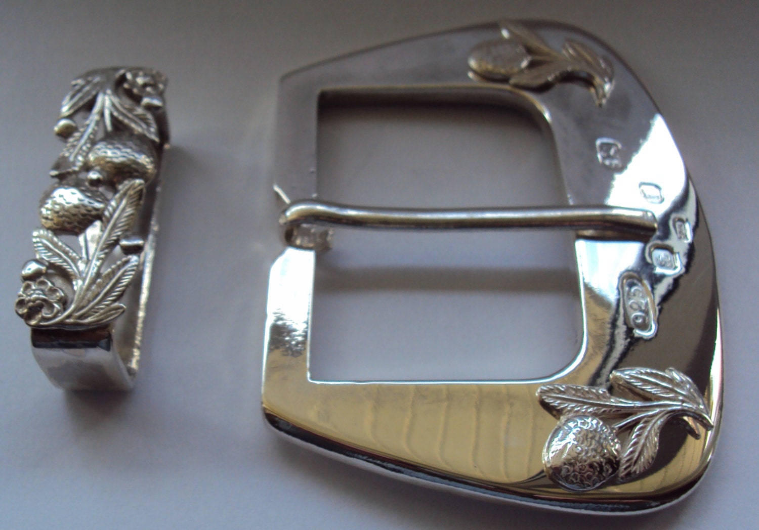 Solid Sterling Silver Belt Buckle The Brompton