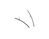 Long black earrings, Minimalist black earrings, Geometric Earrings, Long studs, Oxidized studs, Stick earrings, Oxidized silver earrings