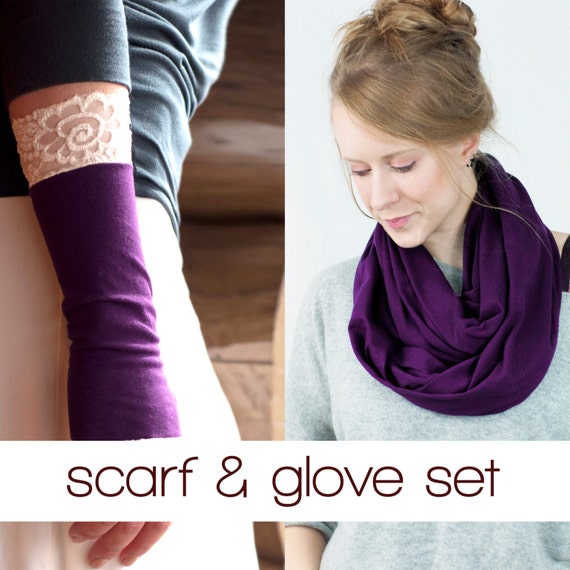 Womens scarf and glove sets manual