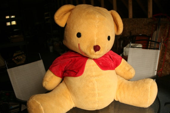 1980 winnie the pooh stuffed animal