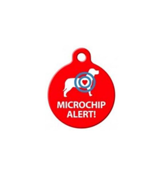 Microchip Dog Pet ID Tag by BLCustomCreations on Etsy