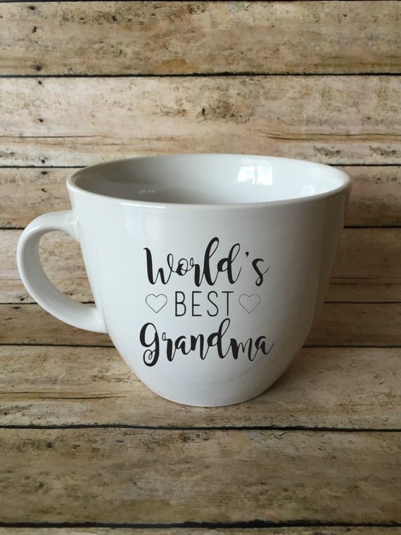 World's Best Grandma Coffee Mug Grandmother's Gift Grandma Mug