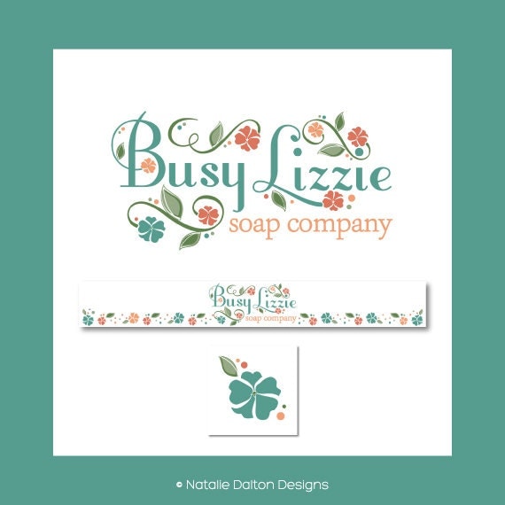 Soap Business Branding Etsy Soap Shop Logo Banner and