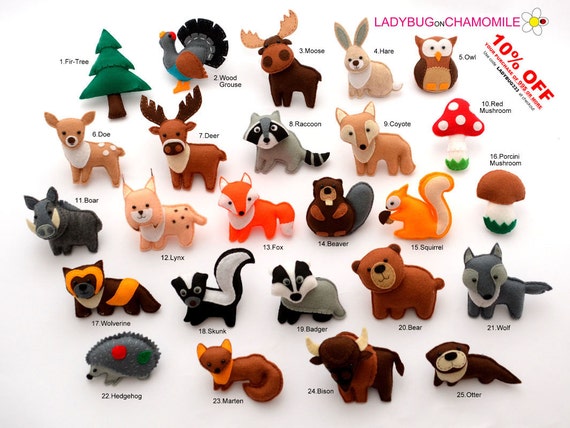 Forest Animals List For Kids