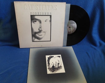 Vintage, Cat Stevens - "Foreigner", Vinyl LP, Record Album, Original First Press, The hurt, How Many Times, Suite