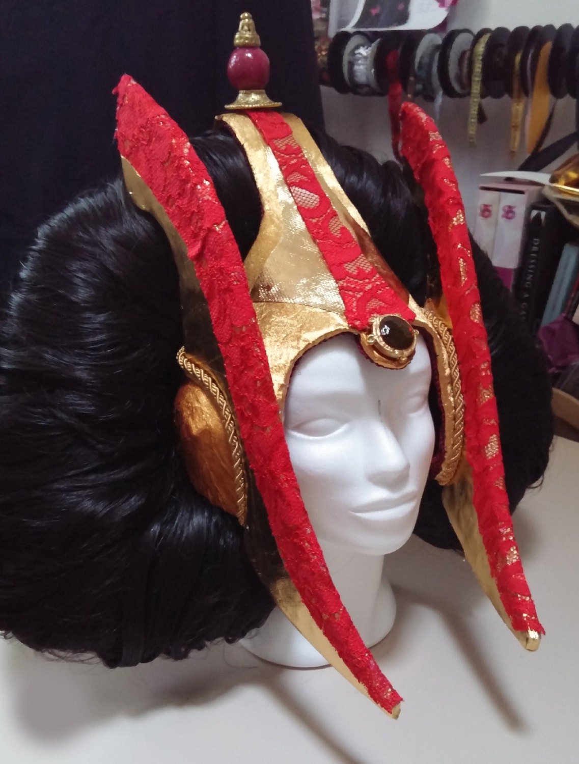 Made To Order Padmè Amidala Headpiece By Leggendesegretecloth