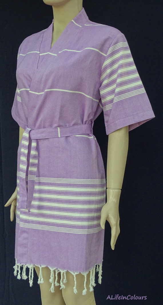 Women's lilac colour soft light weight Turkish cotton