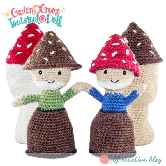 Amigurumi Crochet Garden Gnome Mushroom by thegingerhooker ...