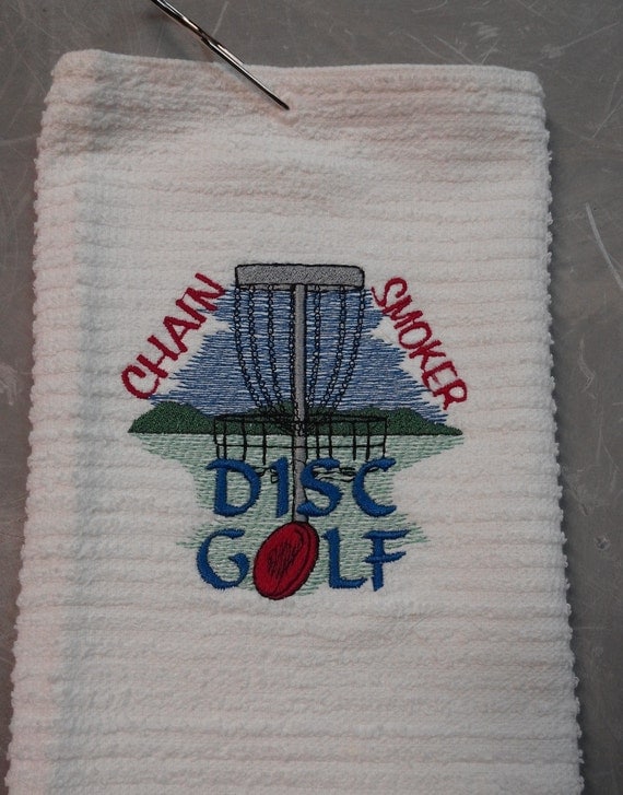 Disc Golf Towel Embroidered Personalized handy towel
