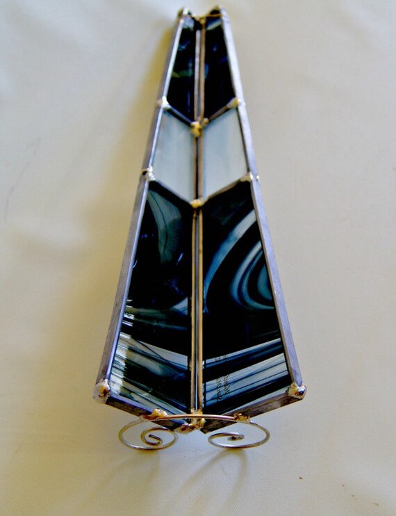 Stained Glass Incense Burner Incense Stick Holder Incense Sled