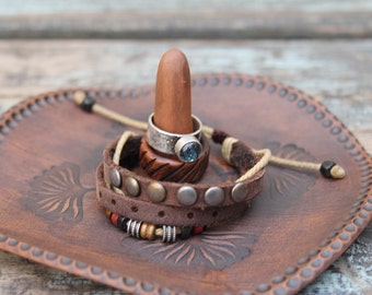 Ceramic Ring Plate - Ceramic Jewelry Plate