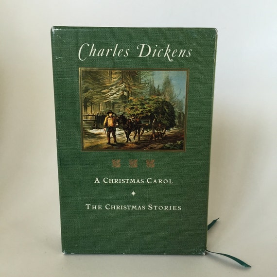 A Christmas Carol by Charles Dickens Book by TheVintageBirdNest