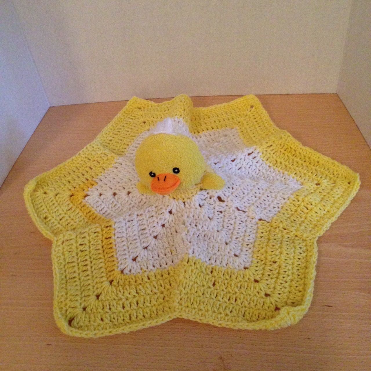Crochet Duck Lovey