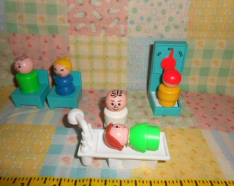 Fisher Price Little People Hospital Furniture