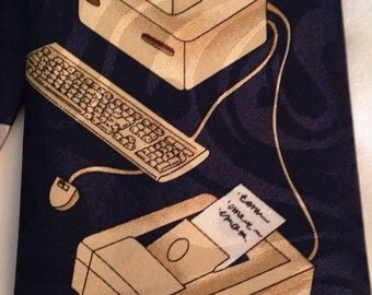 Renaissance Vintage Computers Necktie