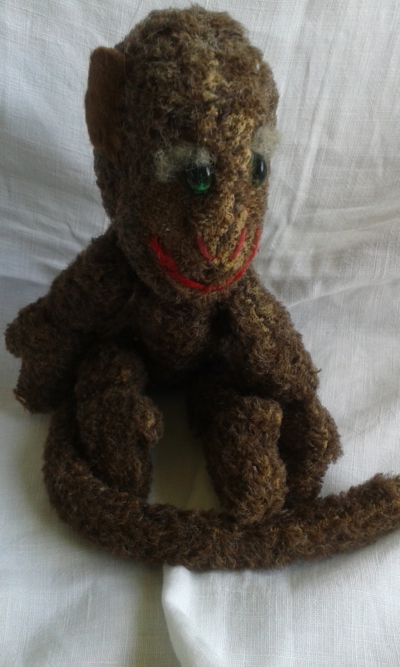 1940s stuffed monkey