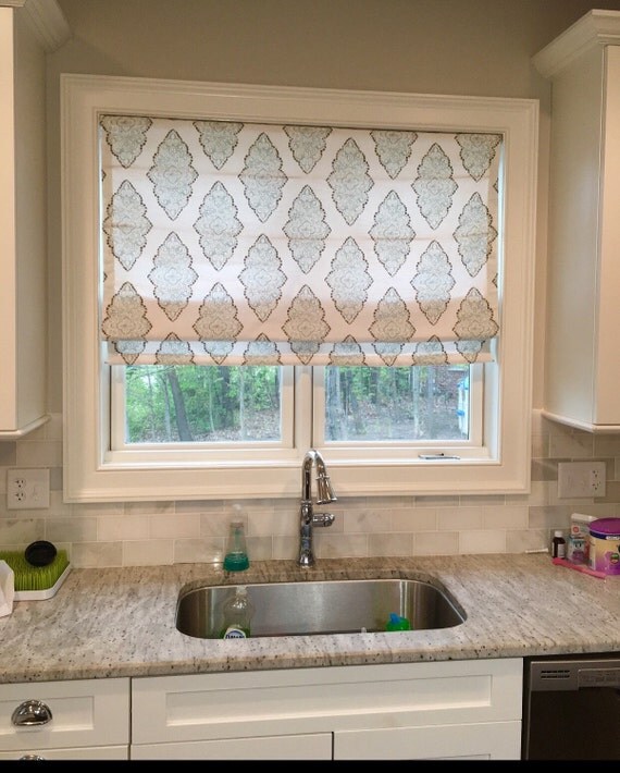 Beautiful Custom Roman Shade You provide the fabric of your