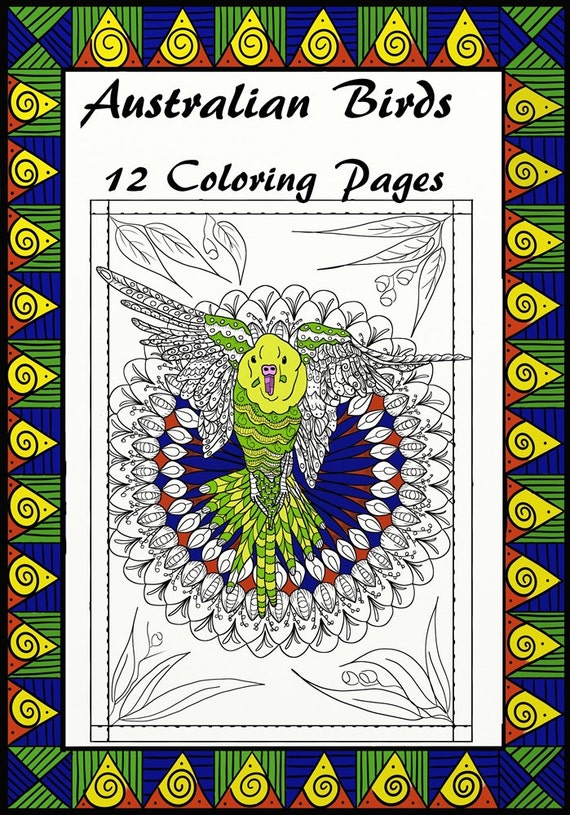 australian bird coloring pages - photo #36
