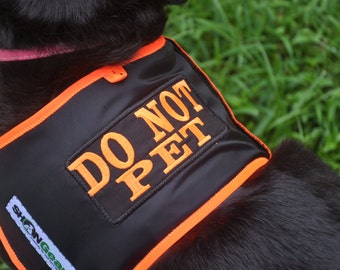 Dog Vest DO NOT PET Alert Vest