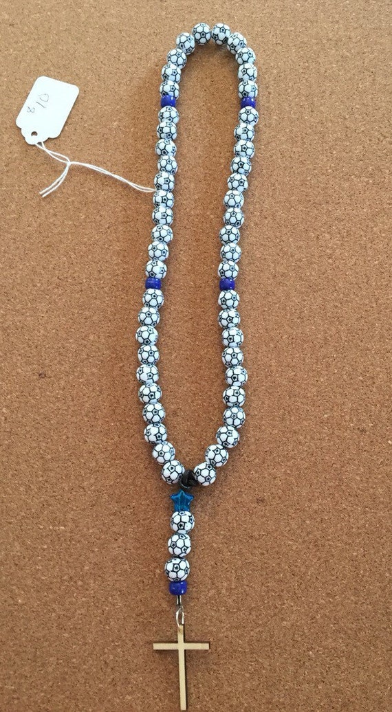 Sports Kids Rosary by SpunSugrr on Etsy