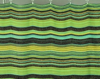 Vintage Green/Yellow Boho Vintage 80s curtain