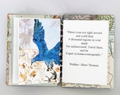 A journey of wonder, Handmade book , coptic stitch book. customisable, Artists book A journey of wonder, Handmade book , coptic stitch book. customisable, Artists book
