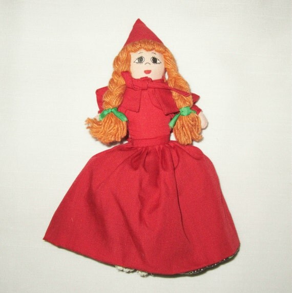 topsy turvy doll red riding hood