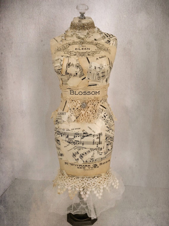 dress form mannequin shabby chic jewelry display tabletop dress form mannequin shabby chic jewelry display tabletop