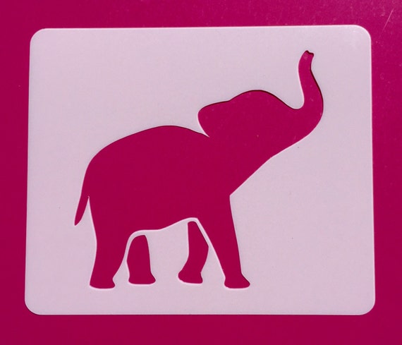 Download Baby Elephant Stencil Elephant Mylar Stencil Baby Elephant