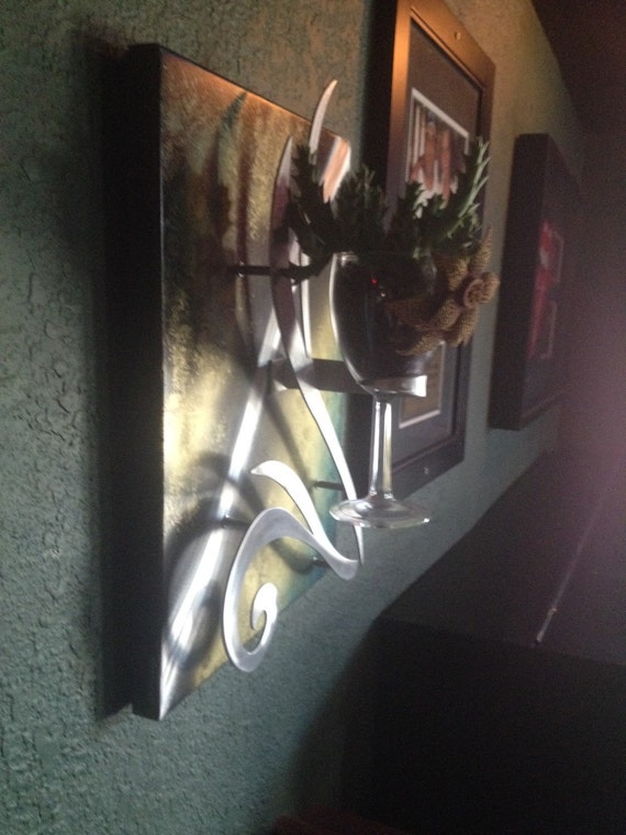 Metal Planter Wall decor Metal Wall Art Herb Garden Wall