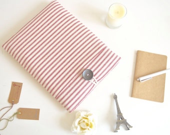 9.7" iPad Pro, 12.9" iPad Pro, iPad Pro 9.7" Case, iPad Pro 12.9" Sleeve, iPad Pro Case, iPad Pro Sleeve - Red Stripes