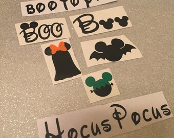 Halloween Magic Band Decals