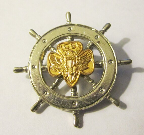 Vintage Girl Scout Mariners Pin circa 1940's