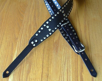 Black Vulture Guitar Strap