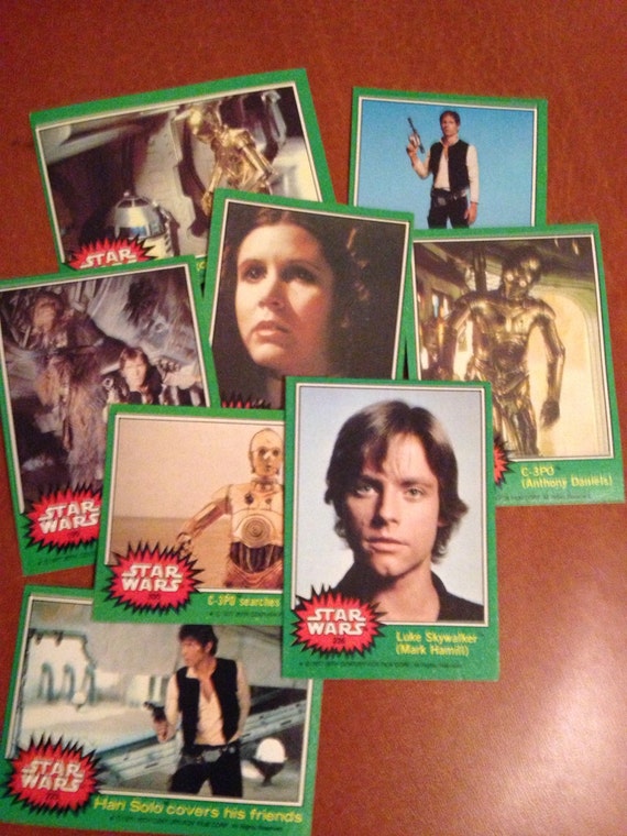 1977 star wars collector cards