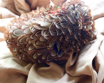 Beautiful Harvey Nichols Vintage Feathered Hat