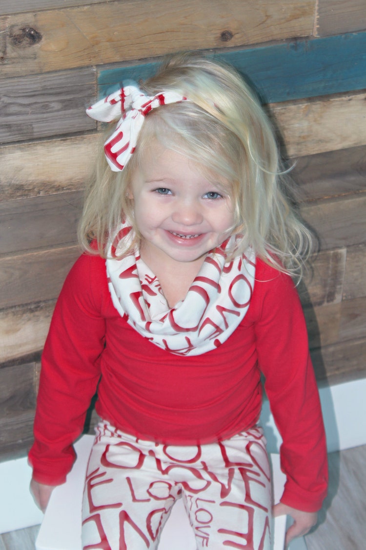 Baby Girl Valentines Day Outfit Girl Toddler by YourLittleLoves
