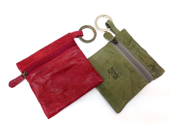 SALE Womens wallets Leather Wallet Keychain Wallet Key Ring
